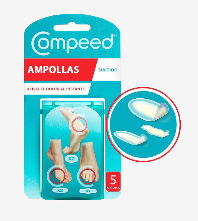 COMPEED AMPOLLAS HIDROCOLOIDE SURTIDO 5 U
