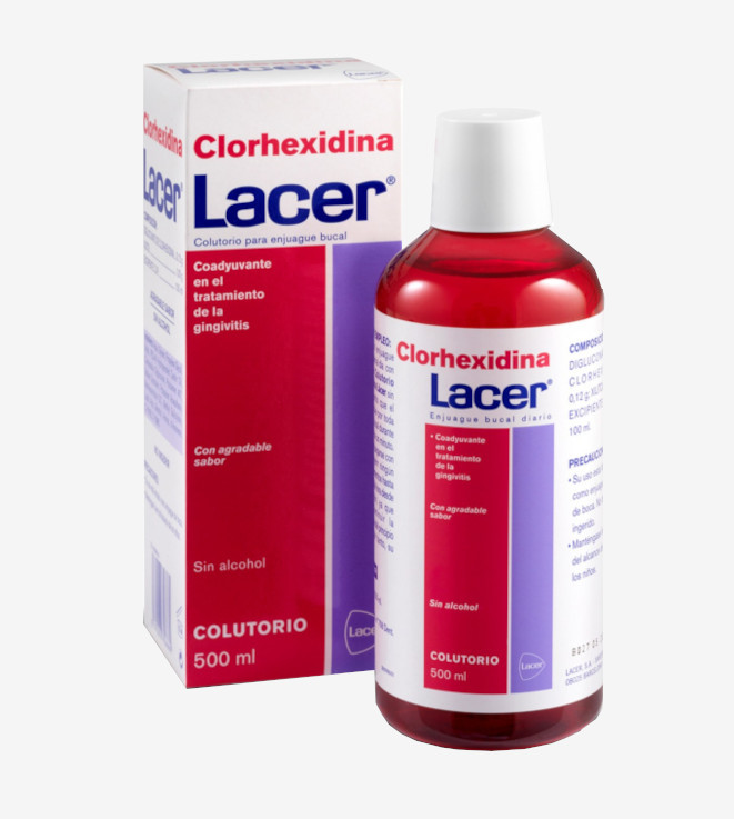 LACER COLUTORIO CLORHEXIDINA 500 ML